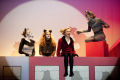 Children theatre company Stekelbaars playing "Minoes" from Annie M.G. Schmidt, directed by Roel Lauwens (Belgium, 20/01/2012)