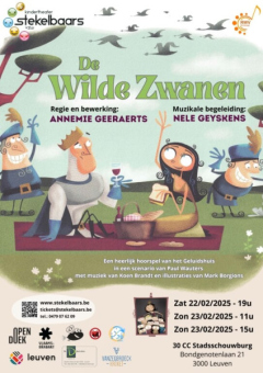 Affiche-De-wilde-zwanen-Middel-1
